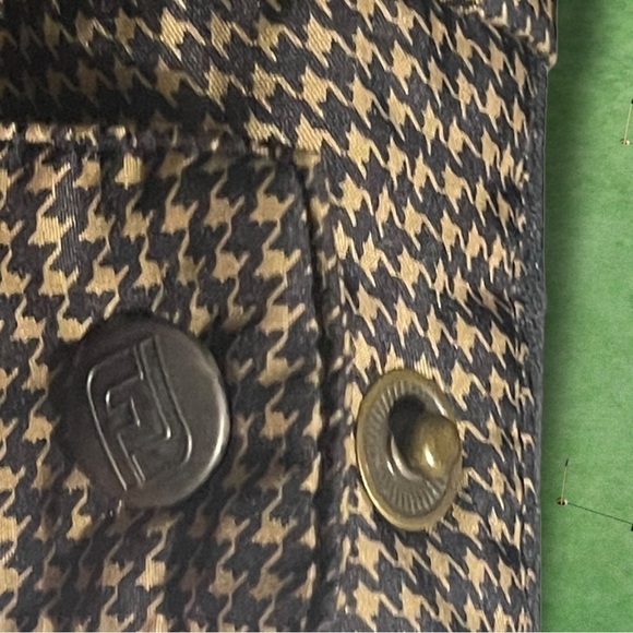 FOOTJOY Dryjoys Houndstooth Windbreaker Size Extra Large - Picture 6 of 12